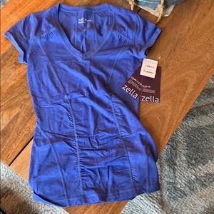 Zella flex fit blue/purple tshirt size XS